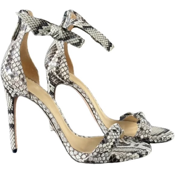 Alexandre Birman Python Sandals - Picture 1 of 8